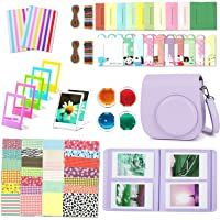 Leebotree Paquete de Accesorios Compatible con Instax Mini 11 Cámara analógica instantánea Incluye: Funda-Album-Marcos…
